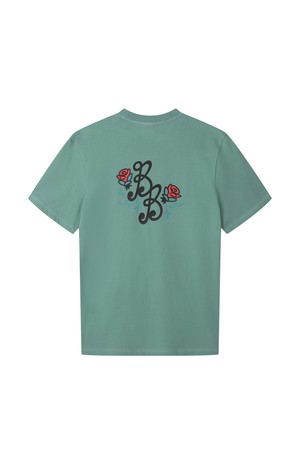 BB CELEBRATE ROUND UNISEX T-SHIRT_GREEN_GREEN-a