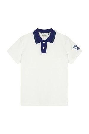 BB COLLAR TIPPNG WOMEN POLO T-SHIRT_WHITE_WHITE-a