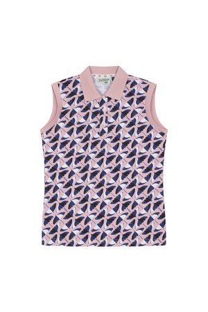 BB CAVANA ALL OVER PRINT WOMEN POLO T-SHIRTS_PINK_PINK-a