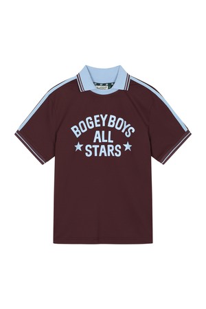 BB ACTIVE LINNING UNISEX POLO T-SHIRT_BROWN_BROWN-a