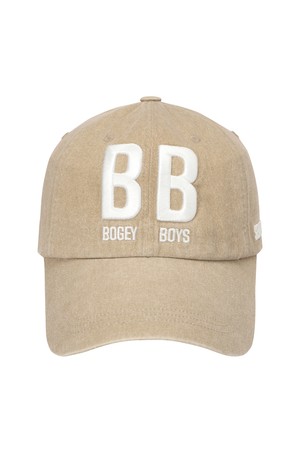 BB GARMENT WASHED UNISEX BALL CAP_BEIGE_BEIGE-a