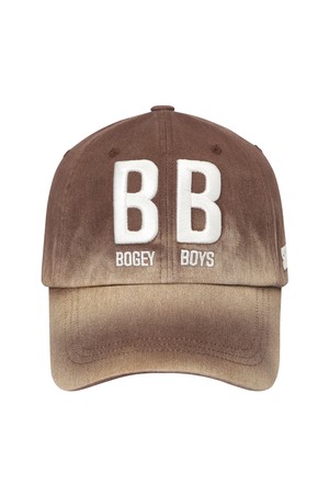 BB GARMENT WASHED UNISEX BALL CAP_BROWN_BROWN-a