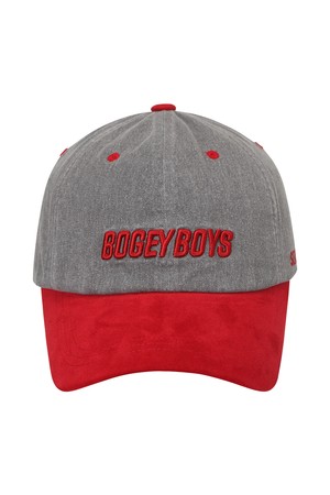 BB SUEDE BLOCKED UNISEX BALL CAP_GREY_GREY-a