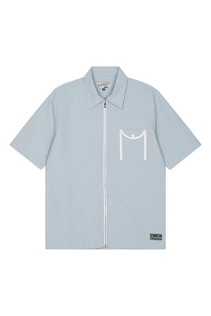 PIPING POCKET SHIRT_BLUE-a