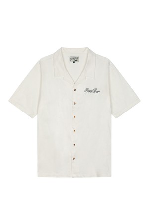 MICRO SUEDE BUTTON-UP_IVORY-a