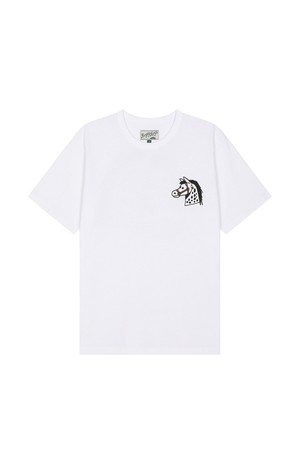 HORSEY T-SHIRT_WHITE-a