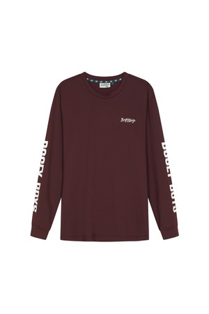 BB ACTIVE ROUND UNISEX T-SHIRT_BROWN_BROWN-a