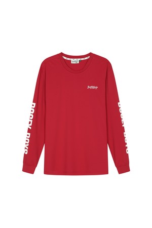 BB ACTIVE ROUND UNISEX T-SHIRT_RED_RED-a