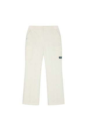 BB WOMEN QUILTED CARGO PANTS_IVORY_IVORY-a