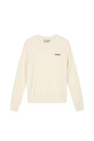 BB HERITAGE UNISEX CASHMERE KNIT_IVORY_IVORY-a