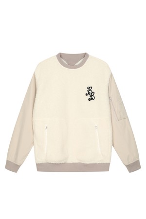 BB MA-1 UNISEX TEDDY SHIRT_IVORY_IVORY-a