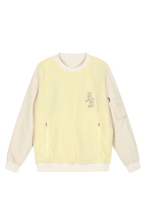 BB MA-1 UNISEX TEDDY SHIRT_YELLOW_YELLOW-a