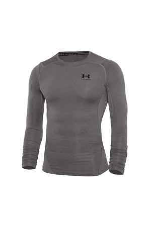 [언더아머] 남성용 히트기어 아머 LS 티셔츠 1361524_090_GREY-a