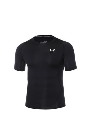 [언더아머] 남성용 히트기어 아머 컴프레션 SS 티셔츠 1361518_001_BLACK-a