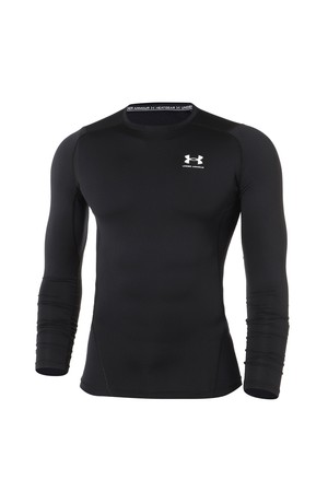[언더아머] 남성용 히트기어 아머 컴프레션 LS 티셔츠 1361524_001_BLACK-a