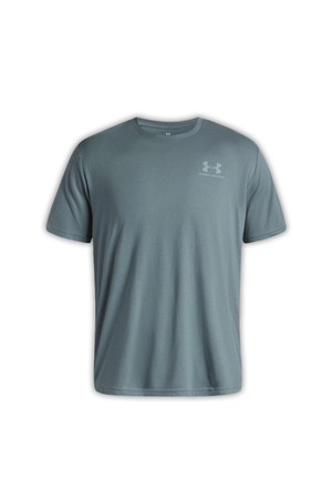 [언더아머] 남성 스포츠 스타일 레프트 체스트 SS 반팔티 1326799_587_BLUE-a