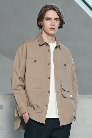 [커스텀어스] 바이오 오버핏 아우터 셔츠 CXS21FWSH870