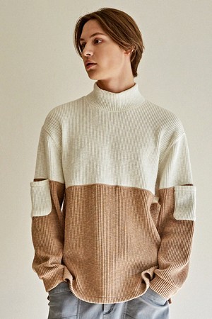 [커스텀어스] 어반골지2-블록 오버핏풀오버 CXS22WKPOA79