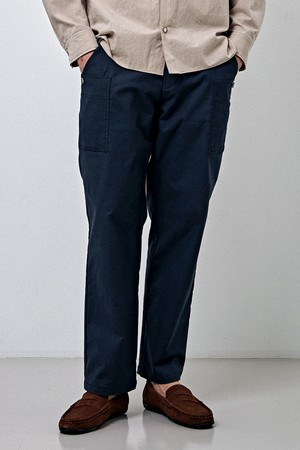 [커스텀어스] 아웃포켓 스트레이트핏 E-BAND 팬츠 CXS24SWPT206 NAV