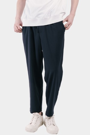 3-버튼 포인트 스트레이트핏 남자 밴딩 슬랙스 CXS25MWPT424 NAV