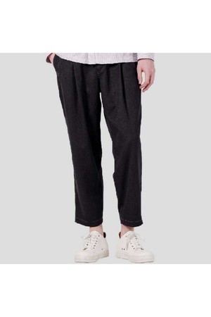 남자 배색스티치 스트레이트핏 밴딩팬츠 CXS25FWPTA02 BRO