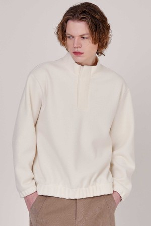 남자 빅단작 하프집업 겨울 터틀넥 풀오버 CXS25WKPOC21 IVY