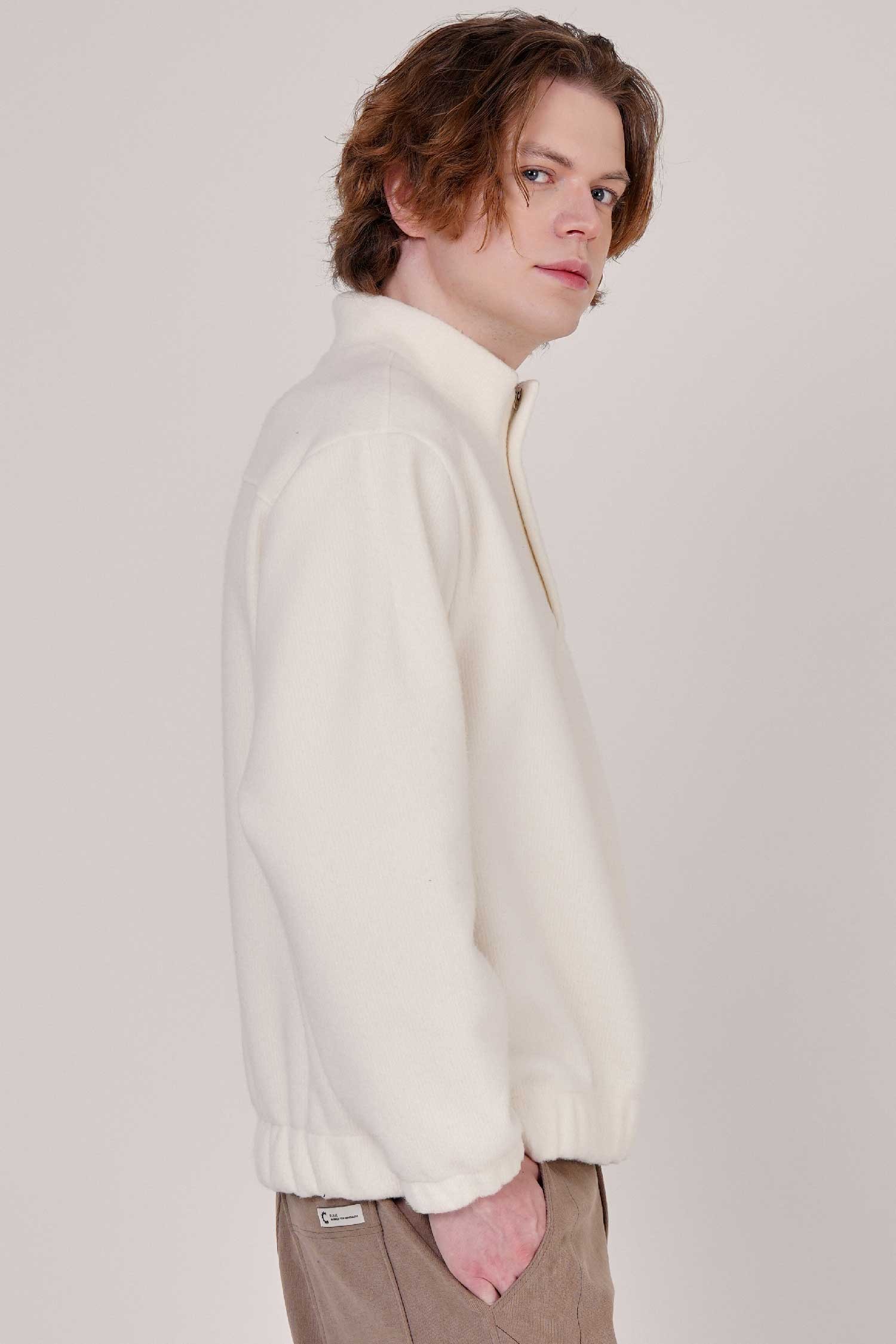 남자 빅단작 하프집업 겨울 터틀넥 풀오버 CXS25WKPOC21 IVY_CUSTOMUS