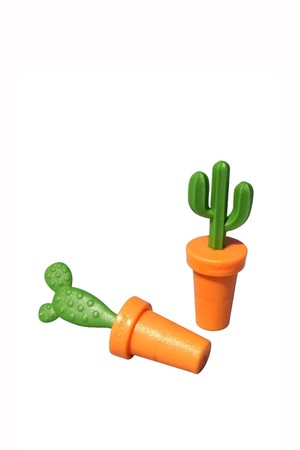 [퀄리디자인] 선인장 와인스토퍼