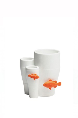 [퀄리디자인] 코랄 칫솔꽂이