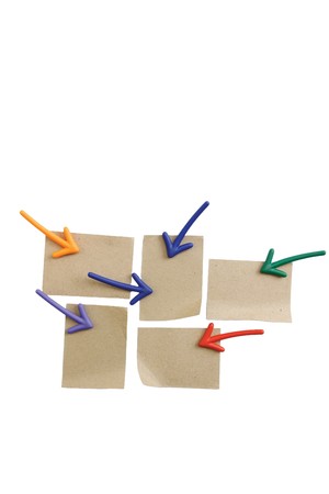 [퀄리디자인] 화살표 냉장고자석