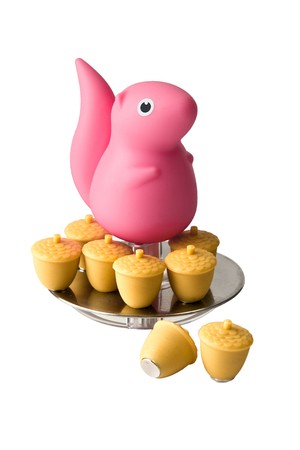 [퀄리디자인] 다람쥐 도토리 메모 자석