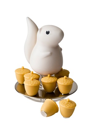 [퀄리디자인] 다람쥐 도토리 메모 자석