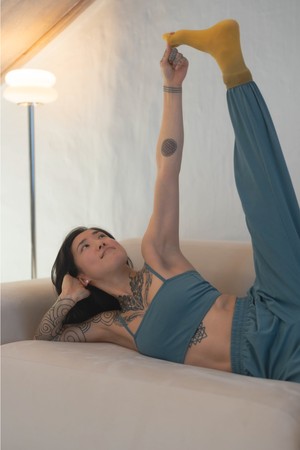 튜브 끈 탑_BLUE-a