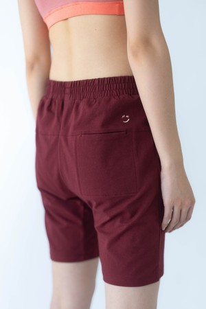 유니 하프팬츠_WINE-a