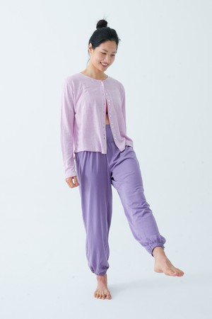 뉴 헴프코튼 가디건_PINK-a