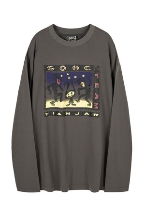 TIANJAR Surfing L/SL_CHARCOAL