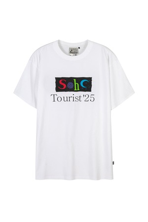 Earth Tourist 25 T-Shirt_WHITE