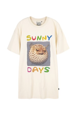 Sunny Days Long T-Shirt_IVORY