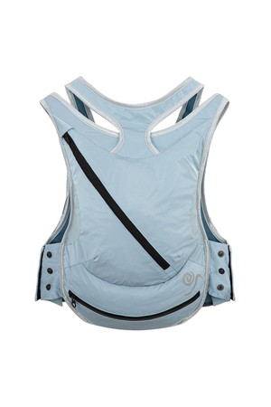 9 Button Trail Running Vest Pack_L/BLUE