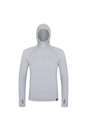 WAFFLE WOOL HOODY M_MJUFT003