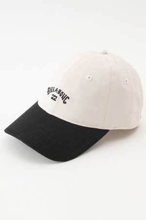 여성 베이지 로고 자수 배색 캡 모자 (WE13CP281BSD)