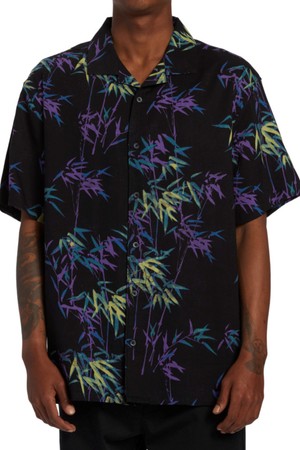 남성 패턴 프린트 패턴 반팔 셔츠 (AE11SH104PPD)