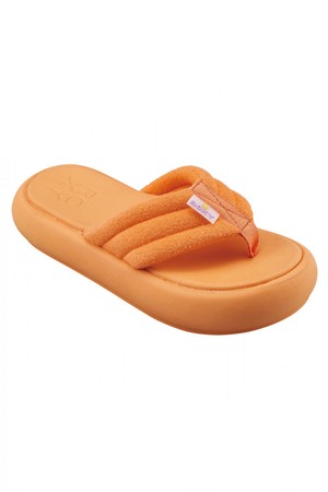 여성 애프리콧 테리 플랫폼 플립플랍 (RE22FF228APR)