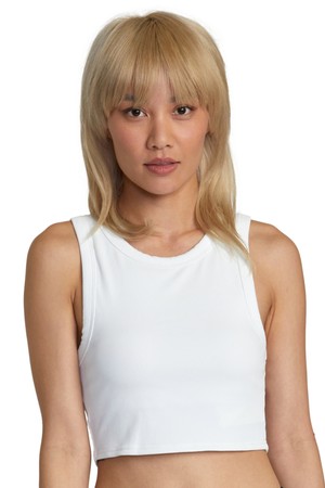 여성 립 커트 아웃 탱크탑 (VE31SL802WPW)