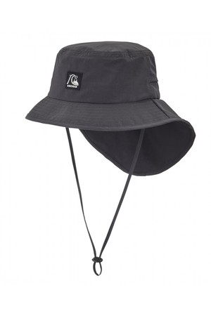 남성 블랙 아웃도어 버킷햇 (QE23HT127BLK)