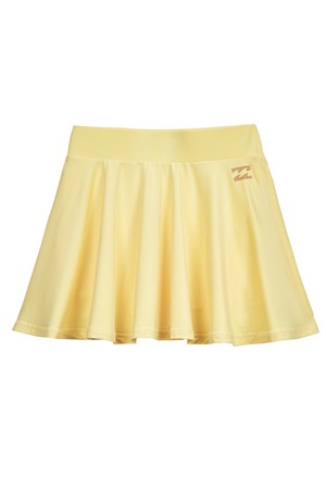 여성 옐로우 스커트 워터 레깅스 쇼츠 (WE21BS225YZN)