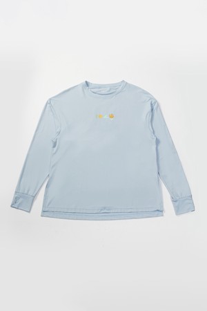 UPF50+ 올어바웃 솔 루즈 긴팔 래쉬가드 (RF21RS068SKY)