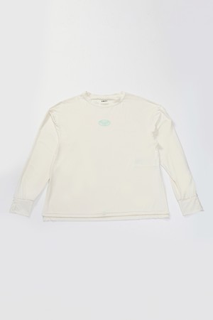 UPF50+ 올어바웃 솔 루즈 긴팔 래쉬가드 (RF21RS068OWT)