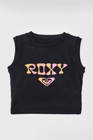 Sandy sky crop top 2 크롭 슬리브리스 래쉬가드 (RF21RE078BLK)