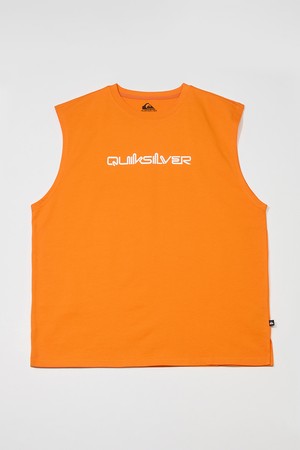 웨이비 슬리브리스 티셔츠 (QF21SL080ORG)